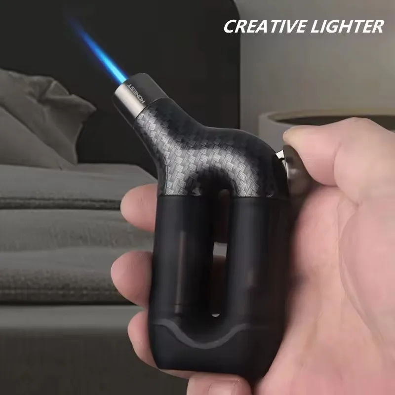 Lighter Windproof - Creative Windproof Cigarette Cigar Lighter Butane