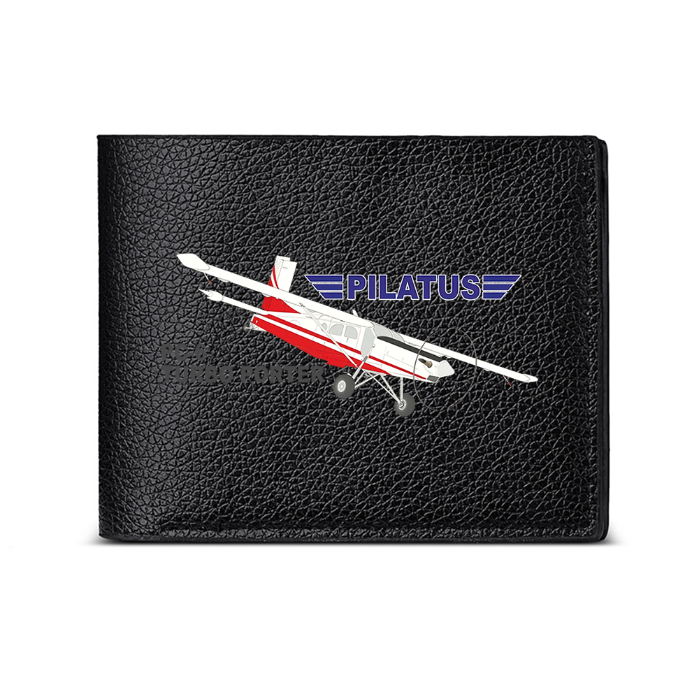 Men Accessories Photos - Pilatus Aircraft Design Men's Wallet Card