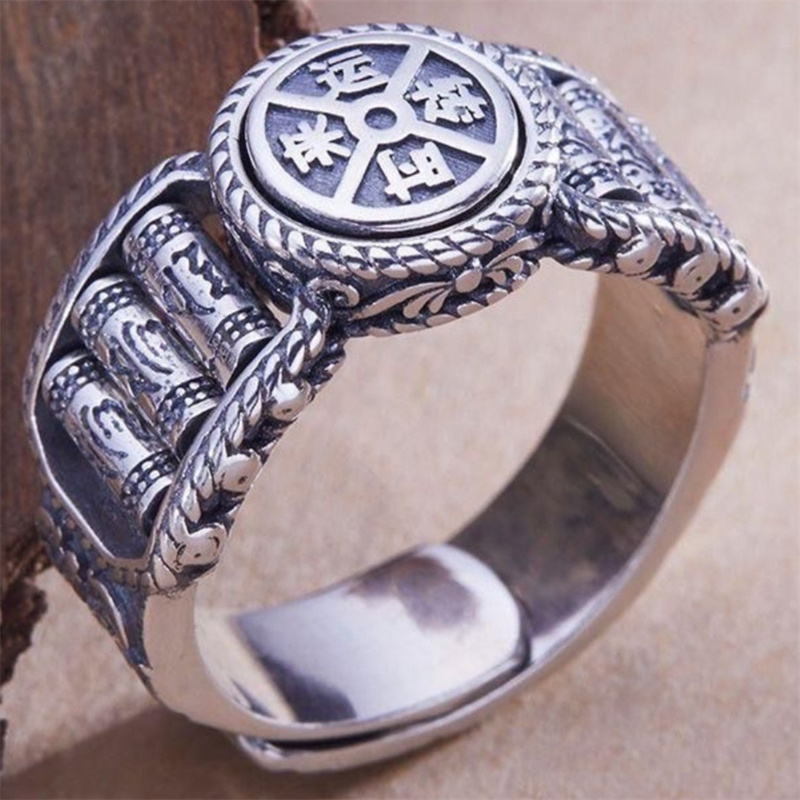 Men Accessories Ethnic - Ethnic Style Six Character Great Ming