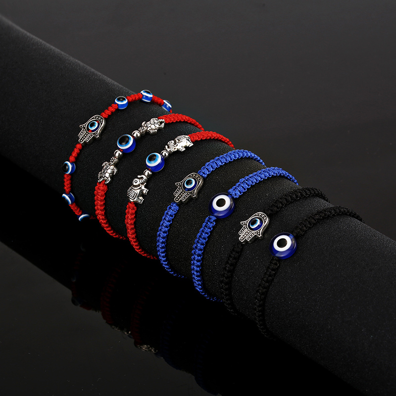 Men Accessories Ethnic - Noter Men Bracelet Adjustable Fatima Braclet