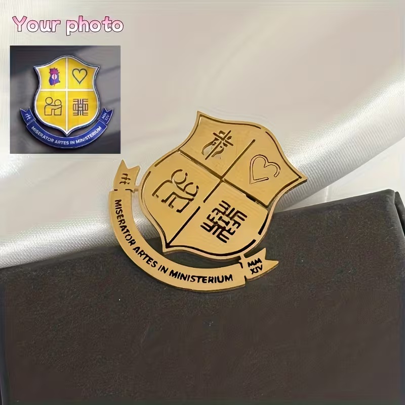 Custom Logo Brooch Simple Crea - Men Accessories Gift Set review and price