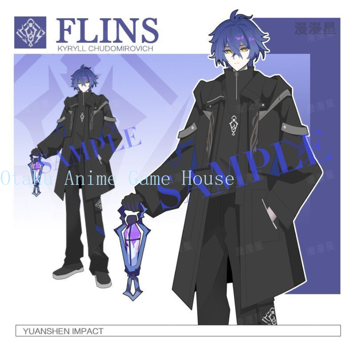 Genshin Impact Flins Comic Con - Men Accessories Gift Set review and price