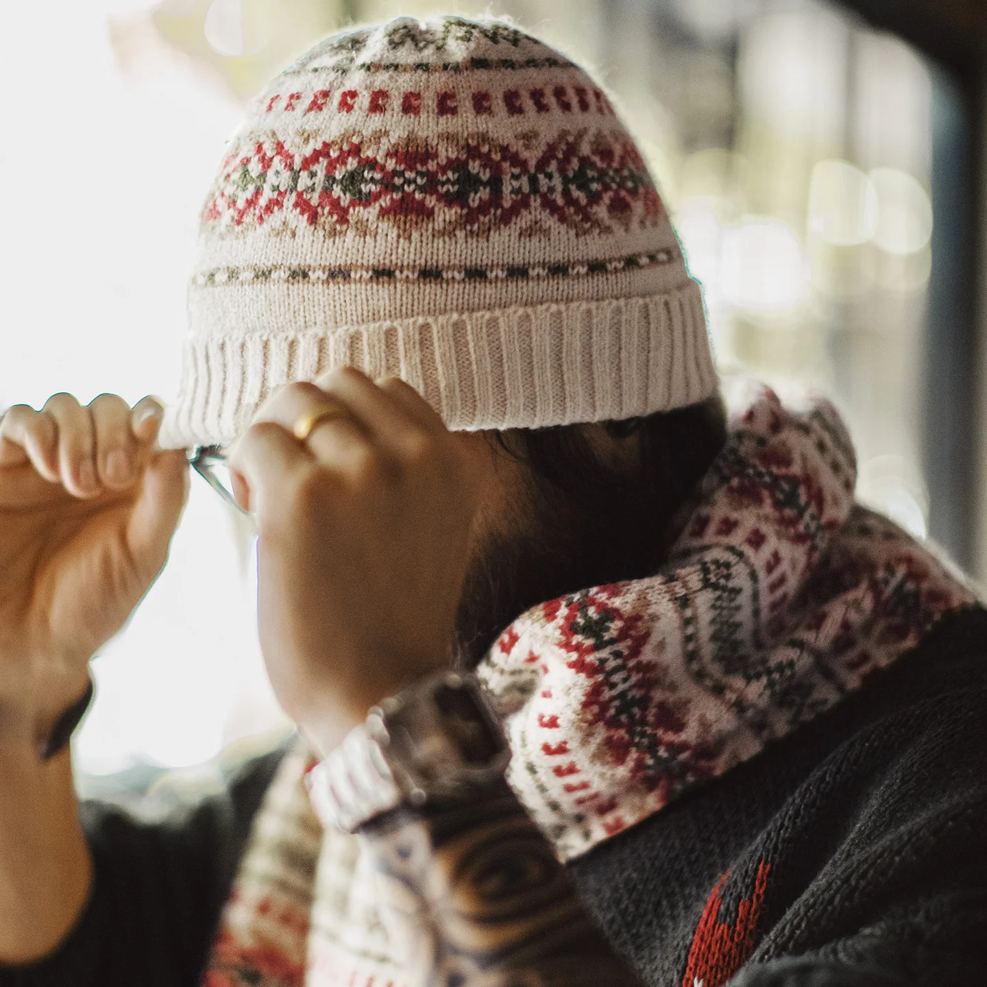 Maden Unisex Vintage Fair Isle - Men Accessories Gift Set review and price