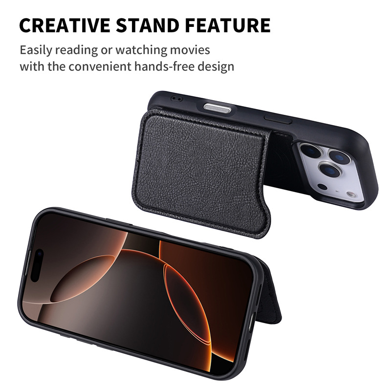 For Magsafe Magnetic Leather W - Phone Wallet Combo review and price