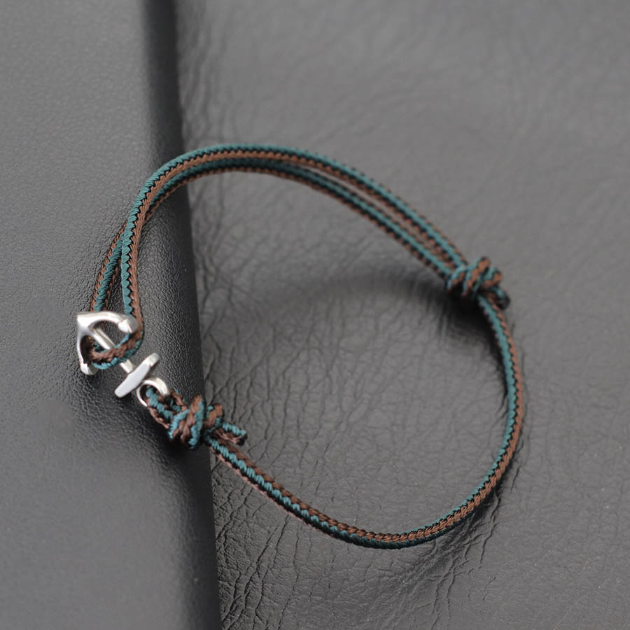 Minimalist Anchor Thin Rope Br - Men Accessories Ethnic review and price
