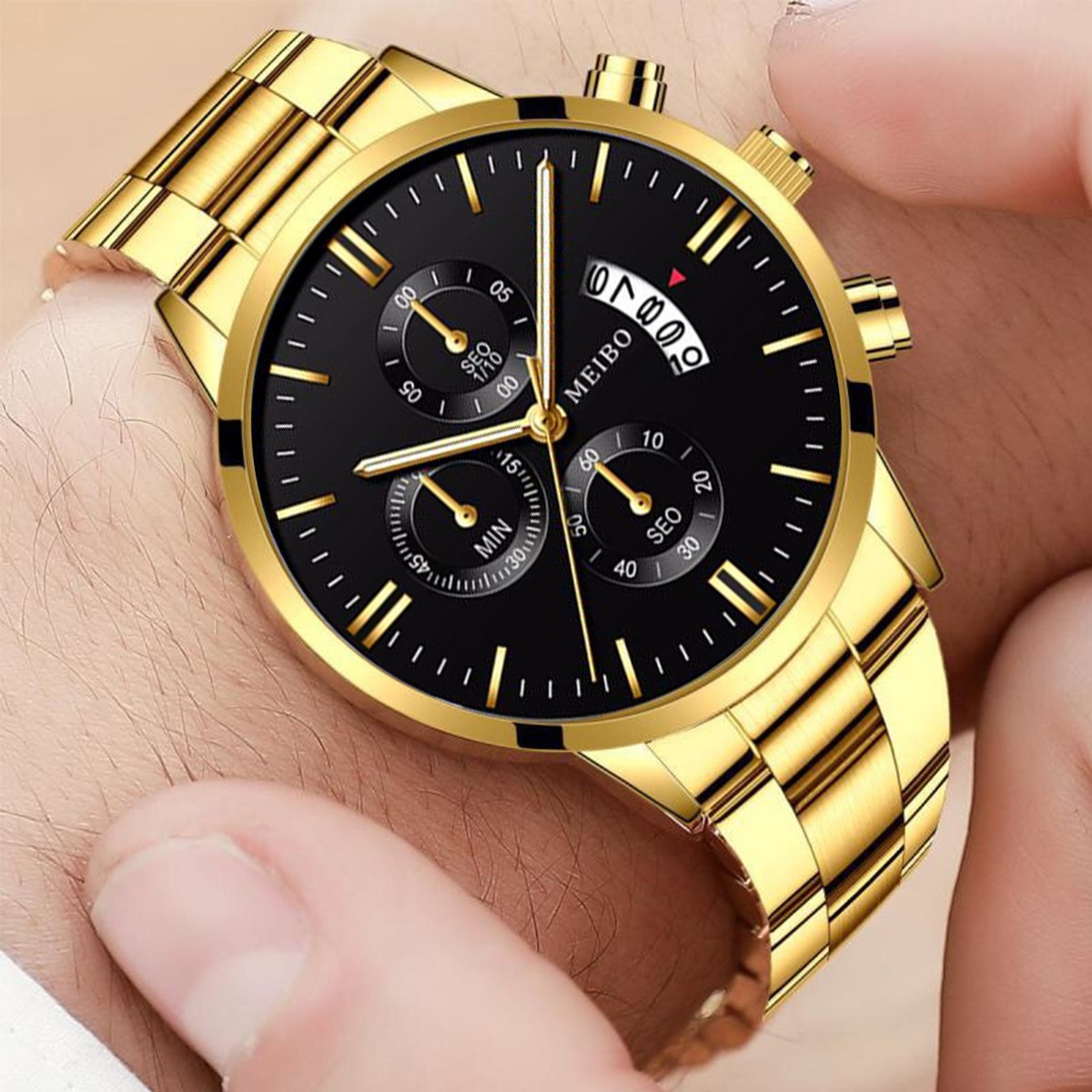 4PCS Fashion Couples Watches B - Men Accessories Elegant review and price