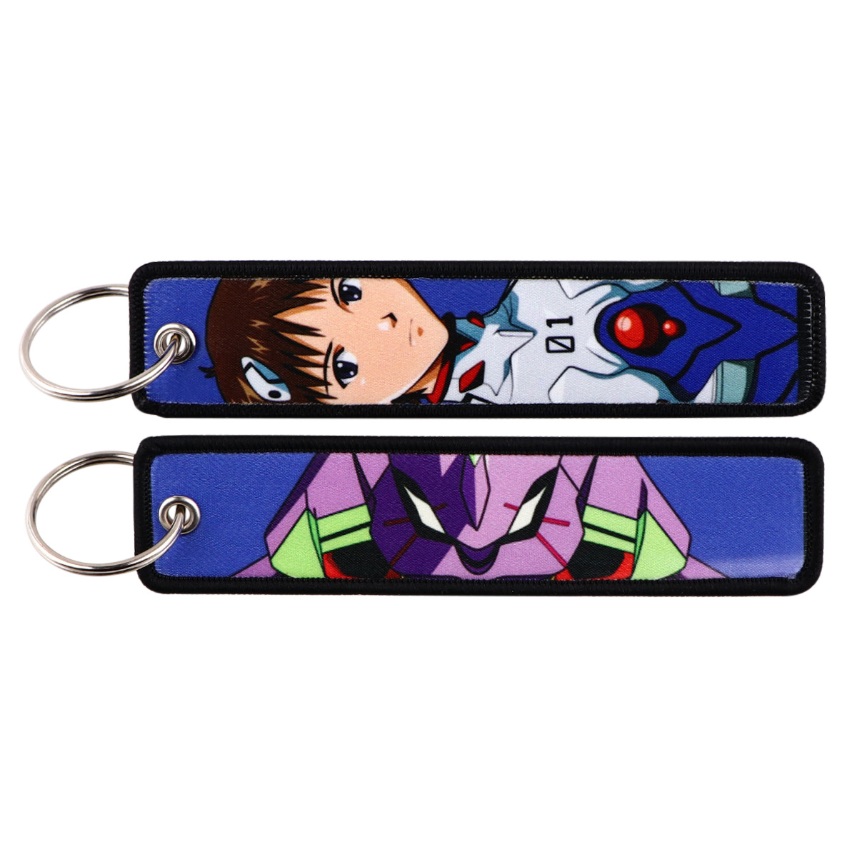Anime EVA Embroidery Key Fobs  - Men Accessories Gift Set review and price