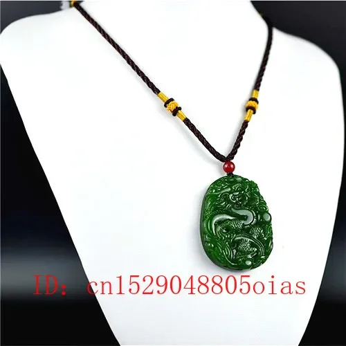Natural Green Chinese Jade Dra - Men Accessories Jewelry review and price