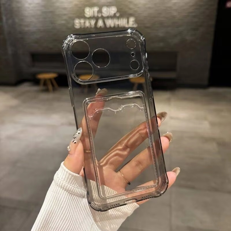 Transparent Card Slot Holder C - Phone Wallet Combo review and price