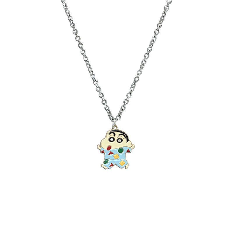 Crayon Shin-chan cartoon neckl - Men Accessories Gift Set review and price