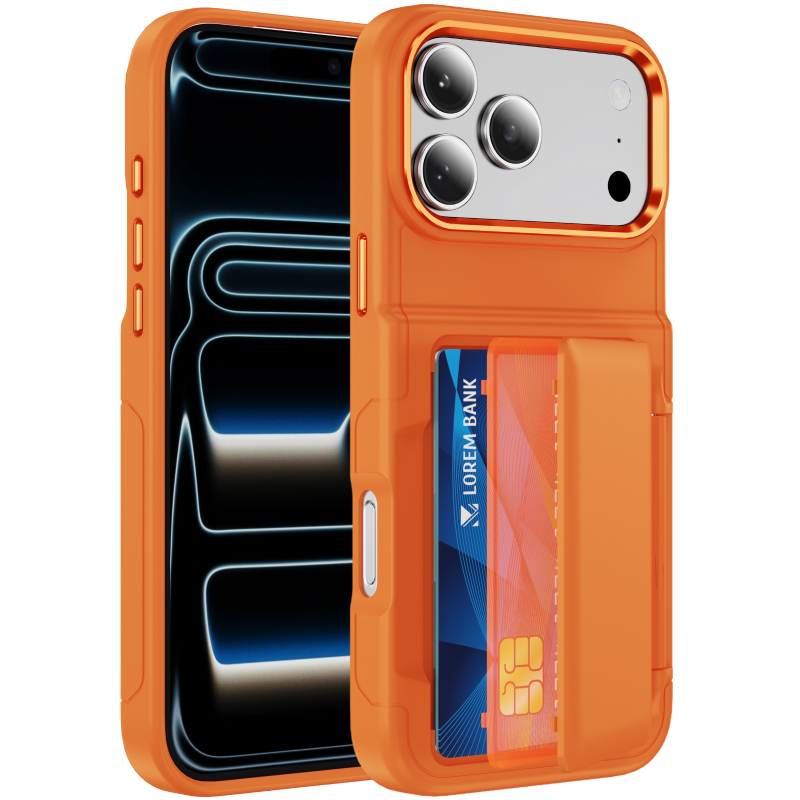 New Solid Color Frosted PC Wal - Phone Wallet Combo review and price