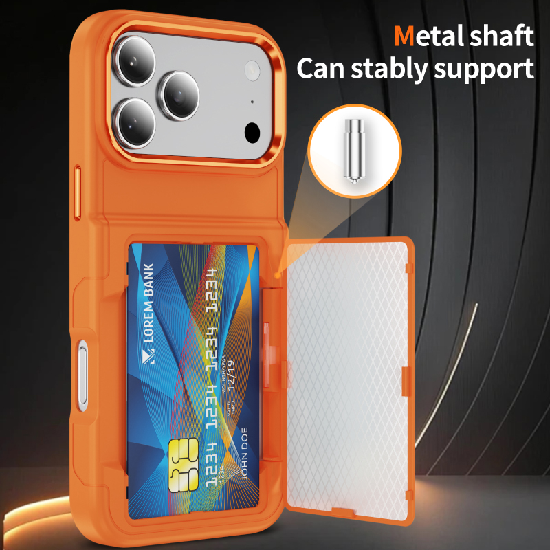 New Solid Color Frosted PC Wal - Phone Wallet Combo review and price