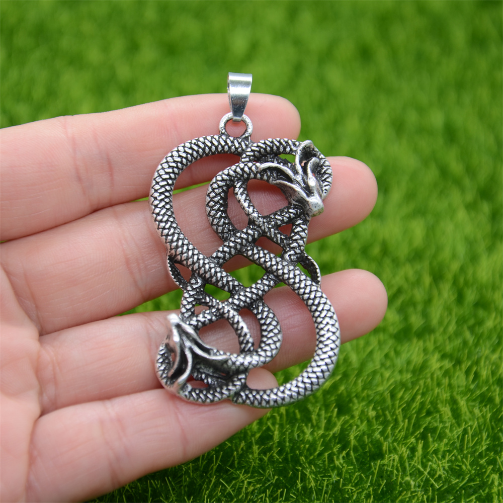 Norse Loki Double Dragon Goth  - Men Accessories Ethnic review and price