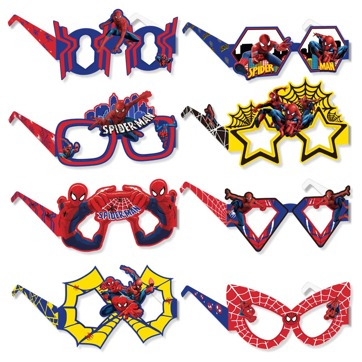 8PCS Spider-Man Paper Eco-Frie - Men Accessories Photos review and price