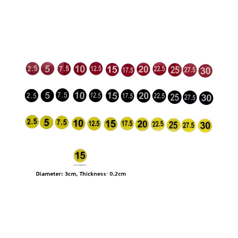 Weight Rack Label Stickers 5kg - Men'S Accessories Rack review and price