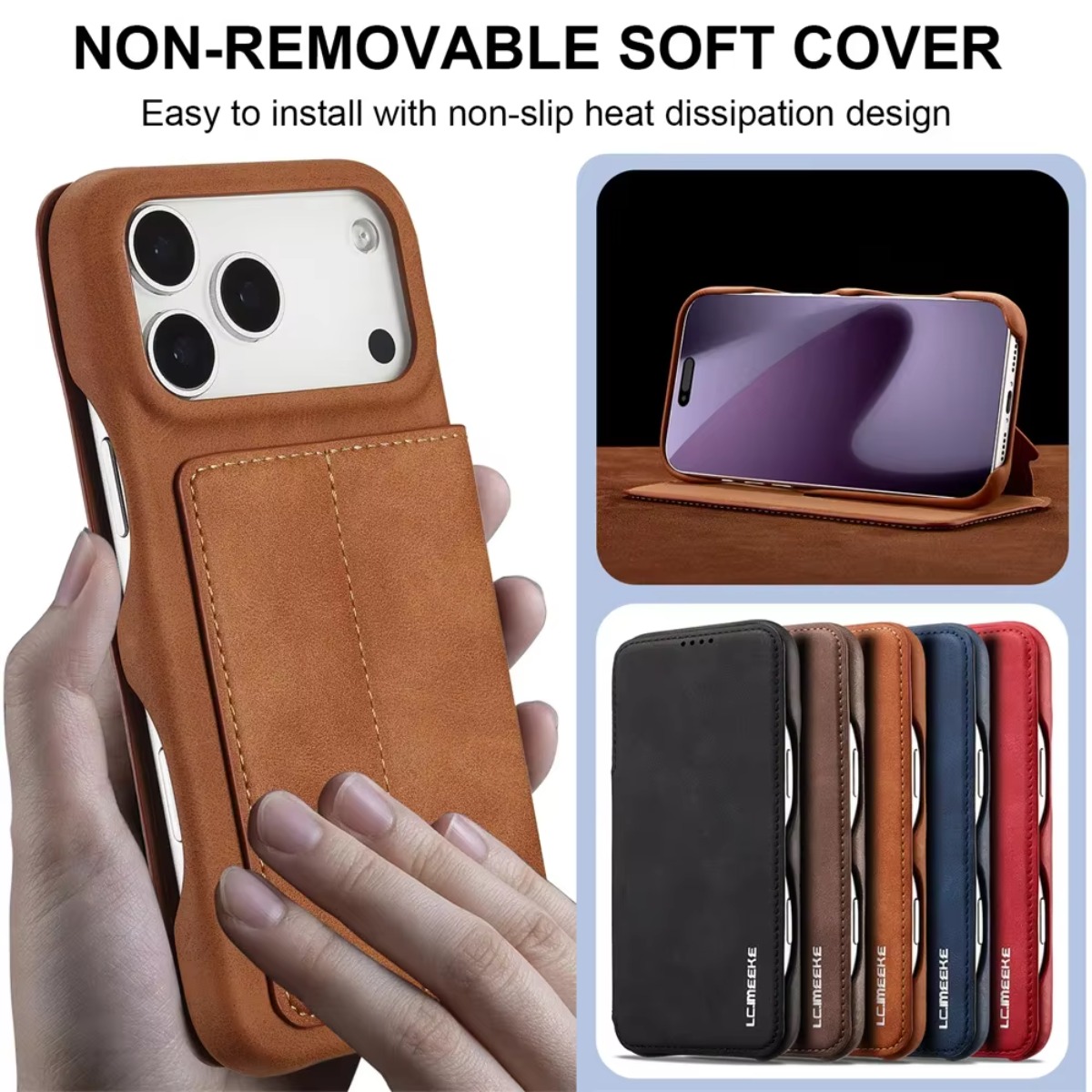 Leather Wallet Magnetic Flip C - Phone Wallet Combo review and price