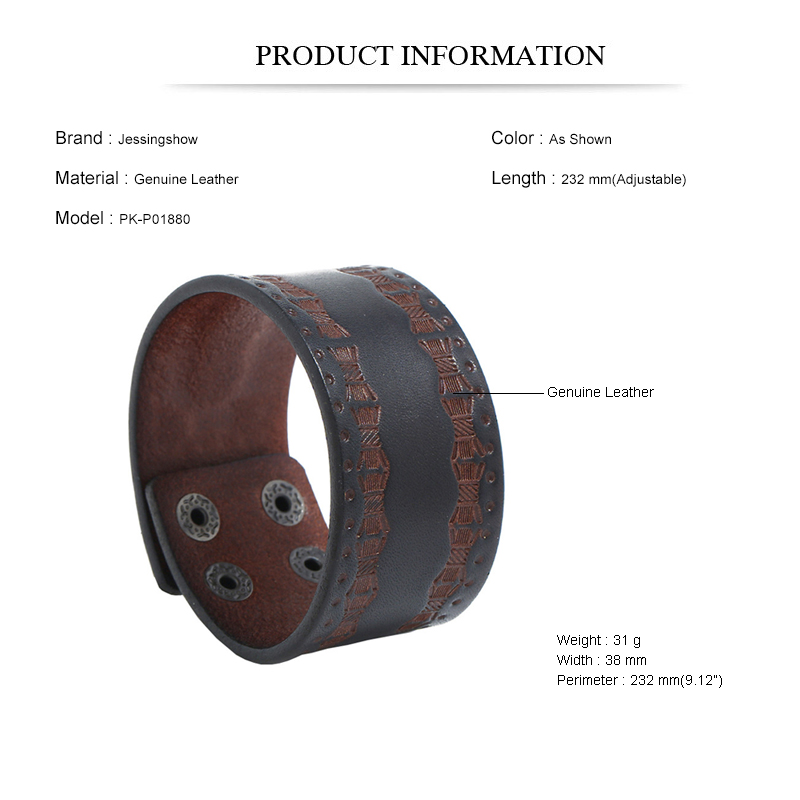 Men's Punk Vintage Bracelet -  - Men Accessories Pk review and price