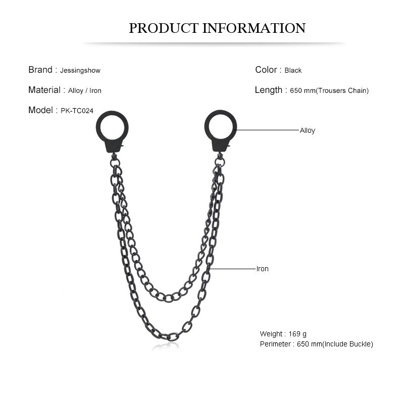 Punk Style Chain On The Jeans  - Men Accessories Pk review and price
