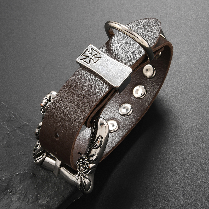 Rock Punk Style Large Buckle B - Men Accessories Pk review and price