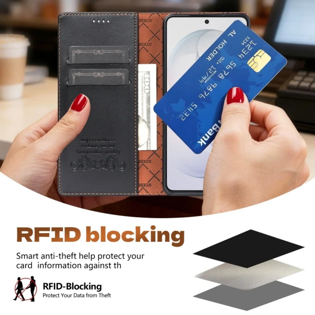 RFID Blocking Card Holder Wall - Phone Wallet Combo review and price