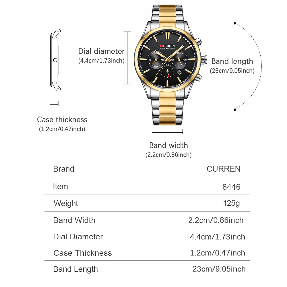 CURREN Casual Quartz Chrono Sp - Men Accessories Jewelry review and price