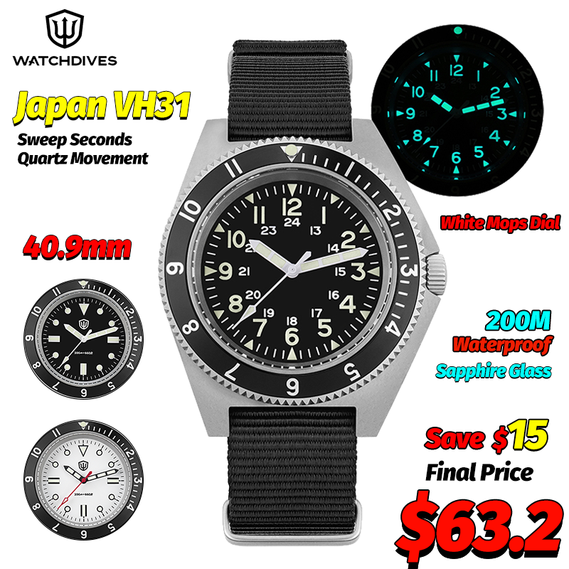 Watchdives WD1972 Quartz Watch - Men Accessories Jewelry review and price