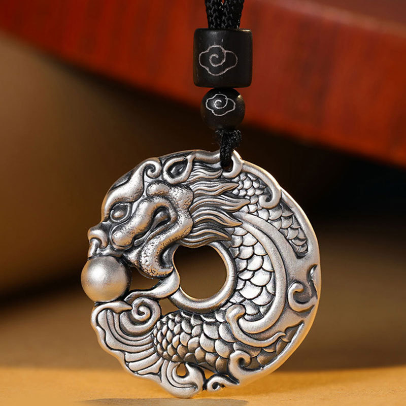 Retro ethnic style dragon fish - Men Accessories Ethnic review and price