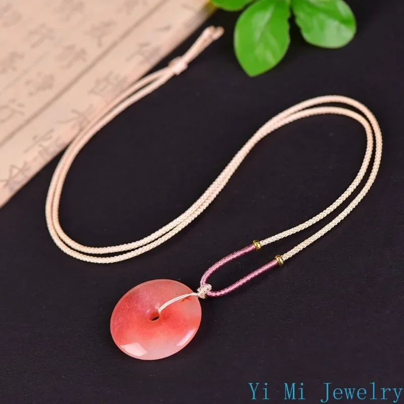 Natural Golden Jade Peach Blos - Men Accessories Ethnic review and price
