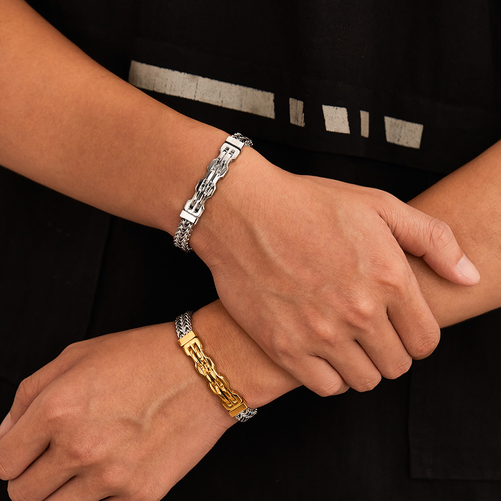 Men's Stainless Steel Bracelet - Men Accessories Pk review and price