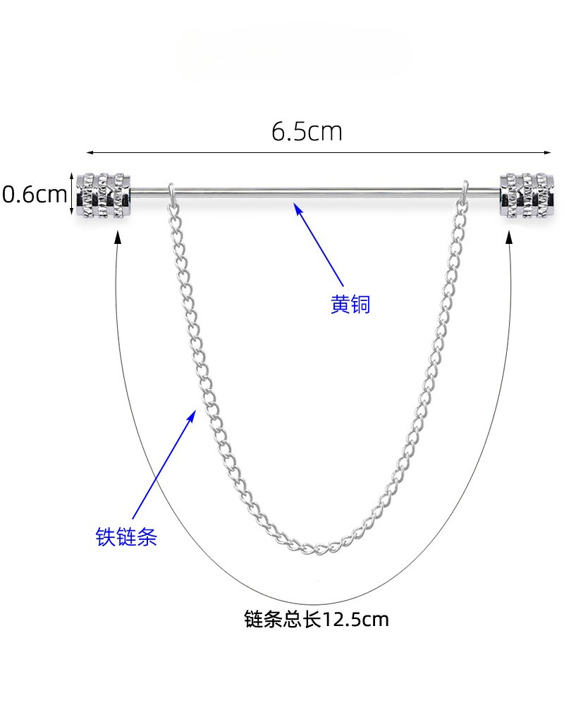 New Men's Brooch for Shirt Sta - Men Accessories Jewelry review and price