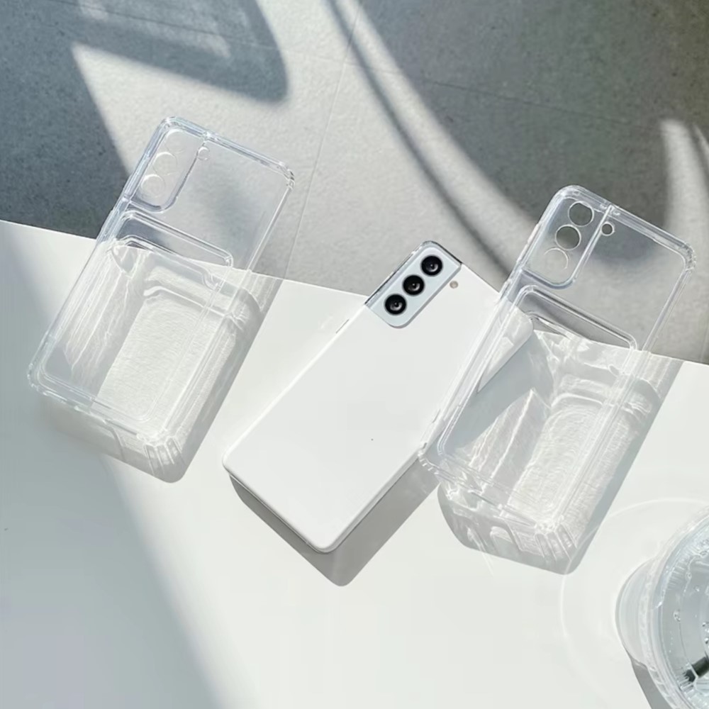 Clear Silicone Card Slot Holde - Phone Wallet Combo review and price