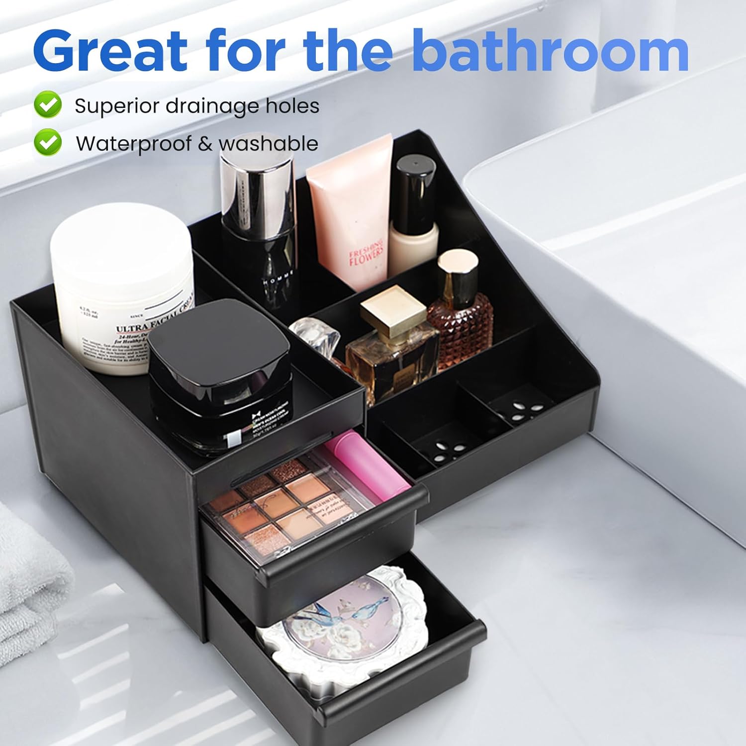 Cosmetics Storage Box for Men  - Men'S Accessories Rack review and price