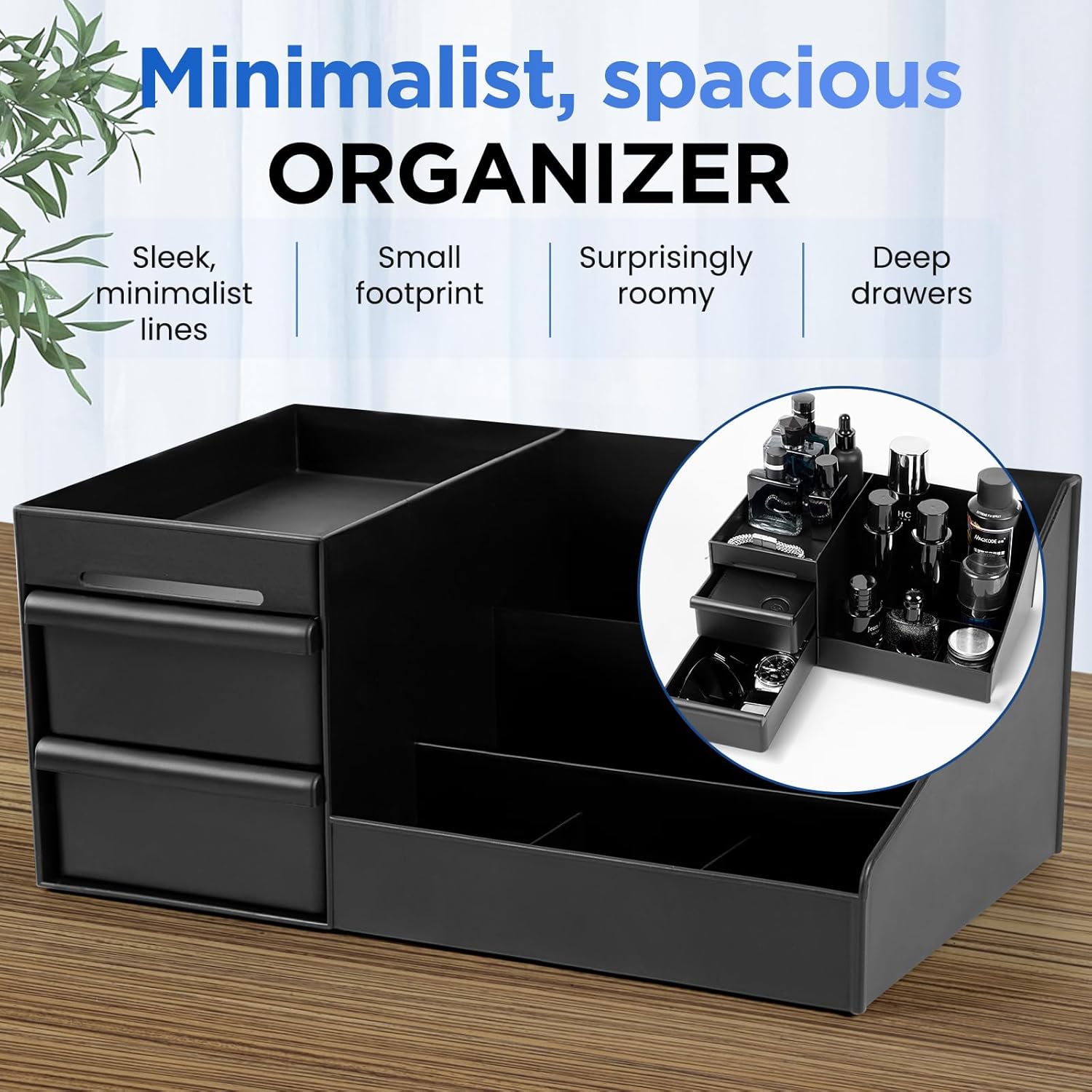 Cosmetics Storage Box for Men  - Men'S Accessories Rack review and price