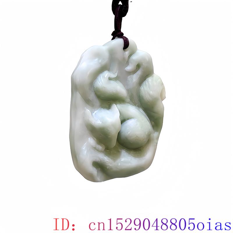 Natural Real Jade Fox Pendant  - Men Accessories Jewelry review and price